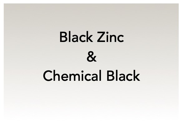 Black Zinc / Chemical Black