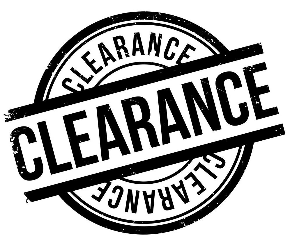 Stock Clearance Items