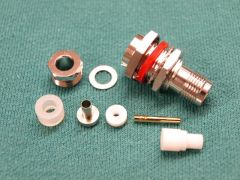 165330 - TNC Bulkhead Socket Components