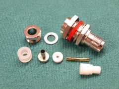 165330 - TNC Bulkhead Socket Components