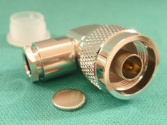168060 - N Elbow Plug for LMR300 & Equivalent
