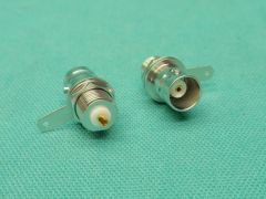 170058/07 - BNC Bulkhead Socket ( Single Hole) 7mm Thread, Solder Spill