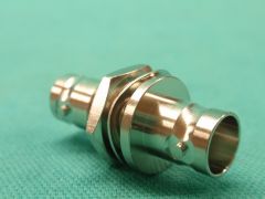 BNC Bulkhead Mounting Coupler, Female / Female