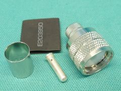 170107 - UHF Plug for RG58 , RG141