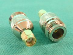 N Socket / SMA Reverse Pin Plug Interseries Adaptor