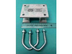 BE254 2" Pole to Wall Bracket 