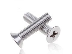 Countersunk Pozi Machine Screws Black, BZP & Stainless Steel