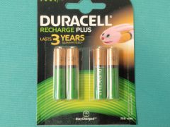 AAA Duracell Ultra Rechargeable Batteries