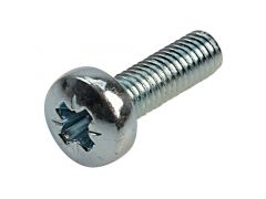 Pan Head Pozi Machine Screws, BZP, Black & A2