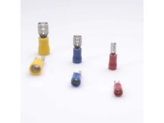 RED, BLUE & YELLOW - Push-On Female Pre Insulated Crimp Terminals - END OF LINE