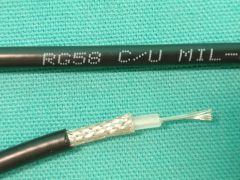 RG58CU  50 ohm Coaxial Cable