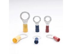 RED, BLUE & YELLOW - Ring Pre Insulated Crimp Terminals - END OF LINE