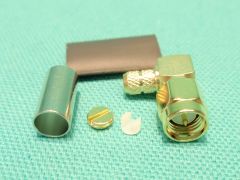 170186 SMA Elbow Plug RG223 , RG142