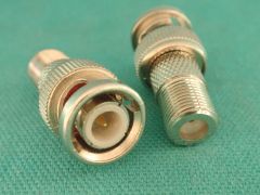 BNC Plug / F Socket