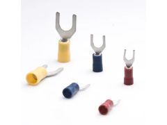 RED, BLUE & YELLOW - Fork Pre Insulated Crimp Terminals - END OF LINE